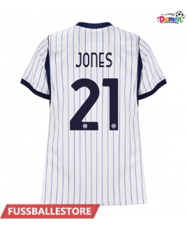 Günstige Inter Milan Curtis Jones #21 Auswärtstrikot Damen 2026-27 Kurzarm
